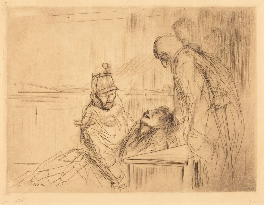 Evanouissement à l'audience (Fainting at the Hearing)