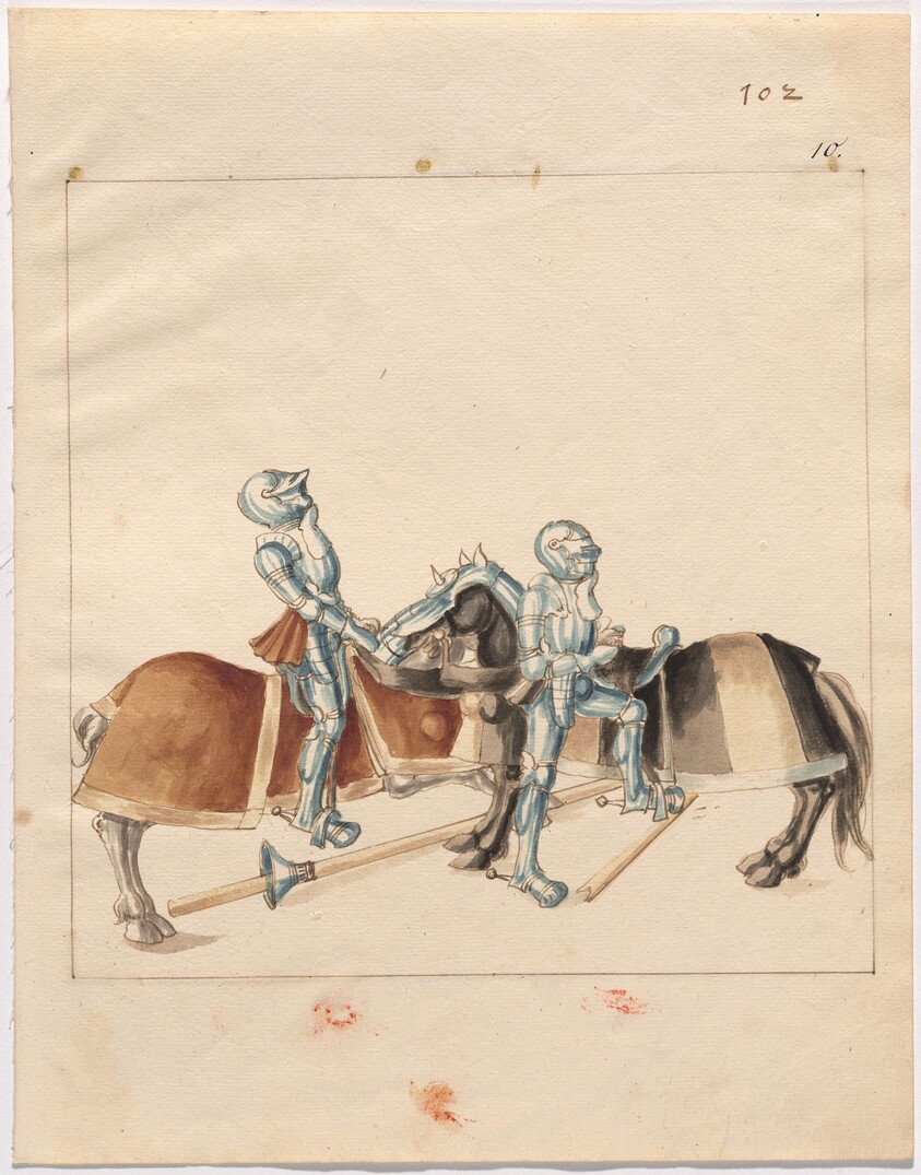 Mock Joust of War in Reinforced Field Armor