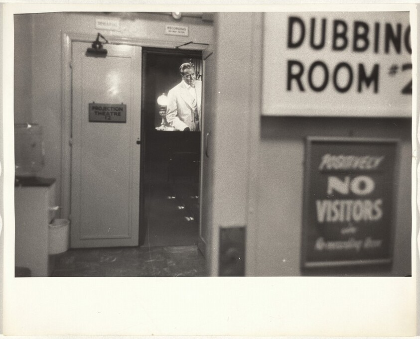 Dubbing room, Universal Studios--Universal City, California