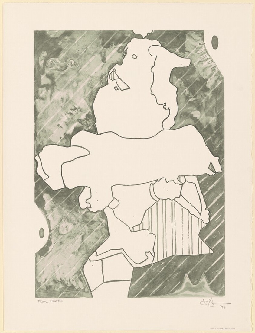 Green Angel 2 Experimental Lithos [trial proof]