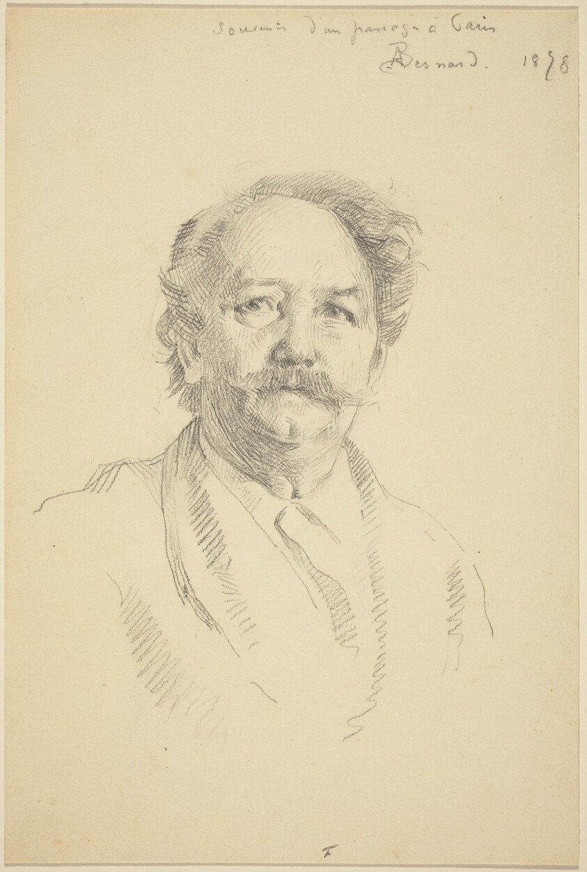 Portrait of a Man (Souvenir d'un Passage à Paris)