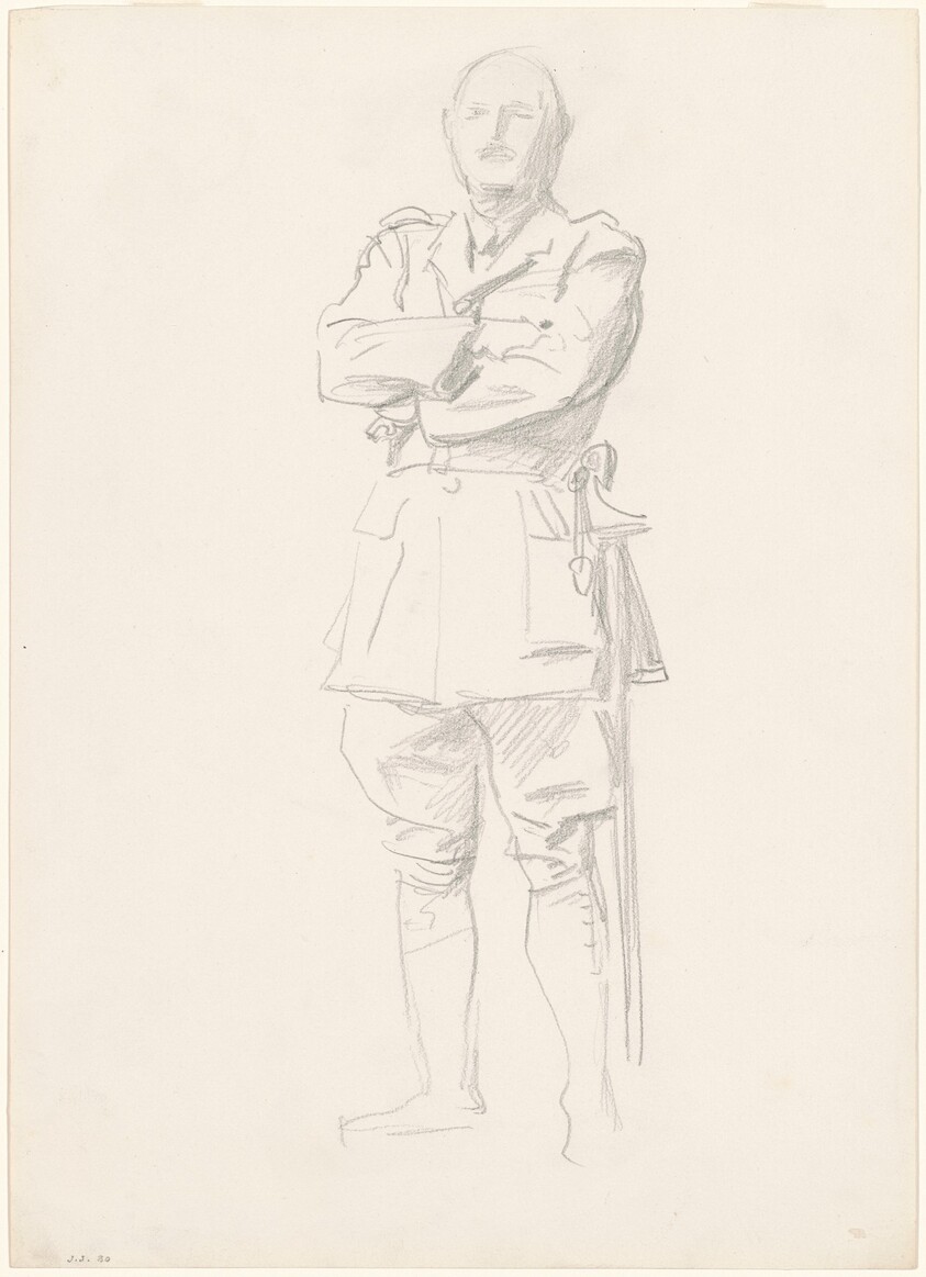 Study of General Louis Botha for "General Officers of World War I"