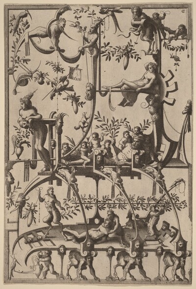 Surface Decoration, Grotesque with Strapwork