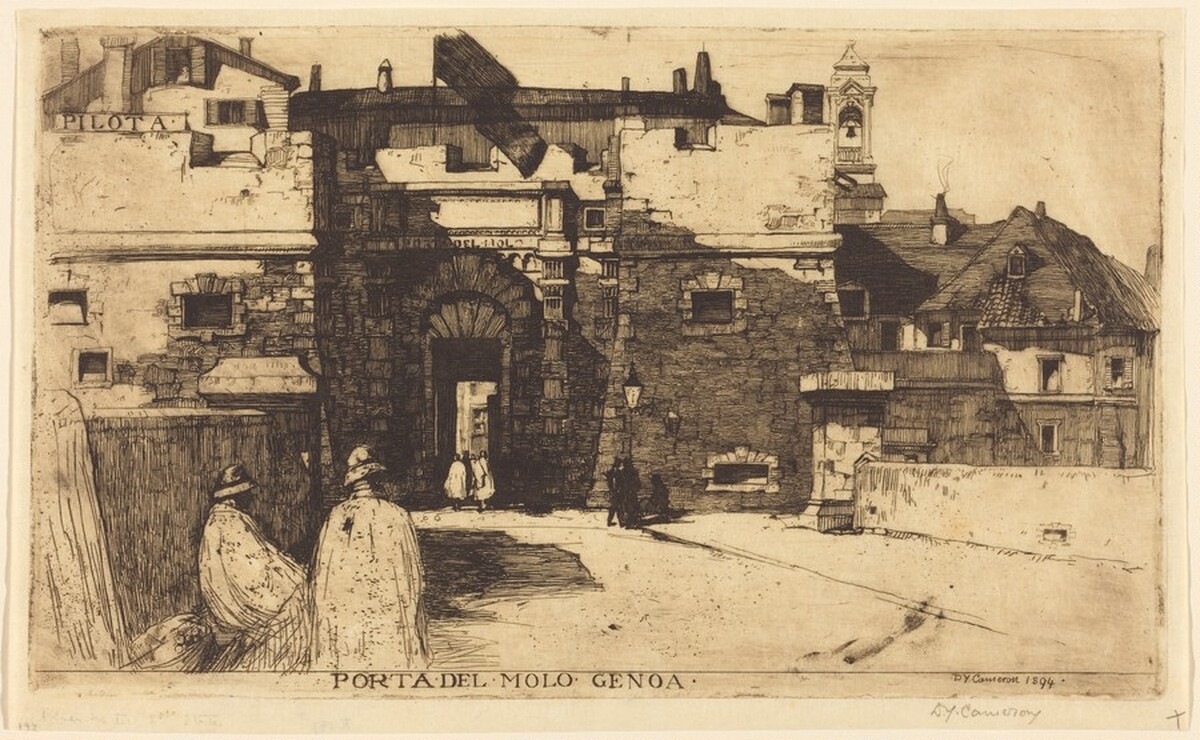 Porta del Molo, Genoa, No. I