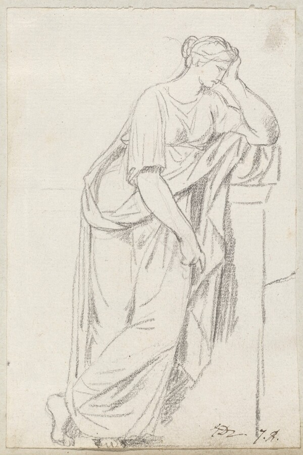 A Muse from the Sarcophagus of the Muses