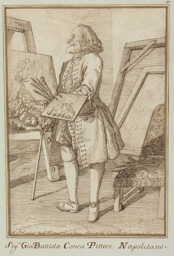 Signore Sebastiano Conca, Pittore Napoletano (Signore Sebastiano Conca, Neapolitan Painter)
