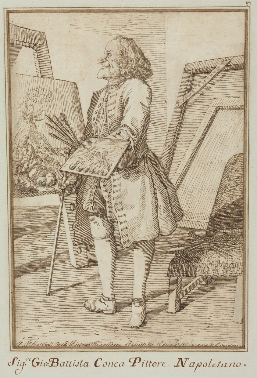 Signore Sebastiano Conca, Pittore Napoletano (Signore Sebastiano Conca, Neapolitan Painter)