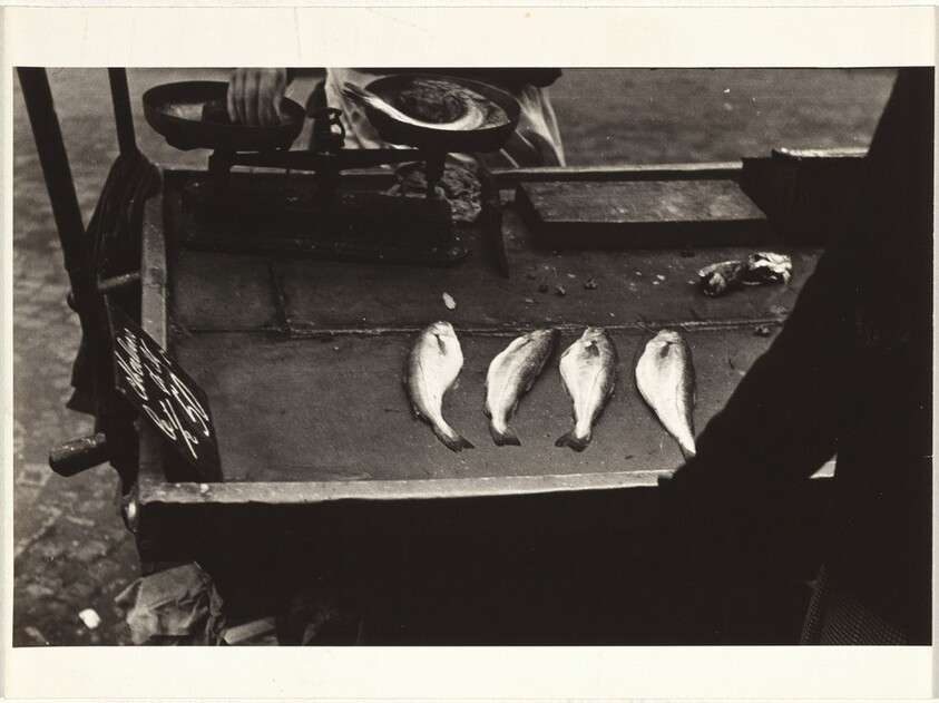 Fish vendor, Paris