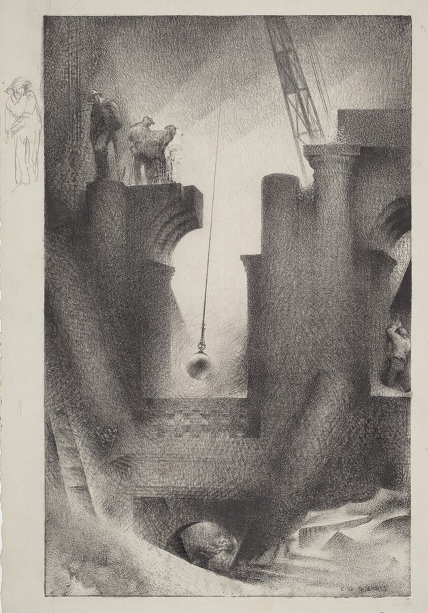 Untitled (Ball and Crane Wrecking Crew)