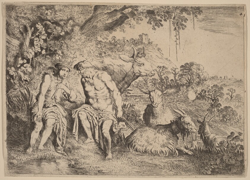 Mercury Lulling Argus to Sleep