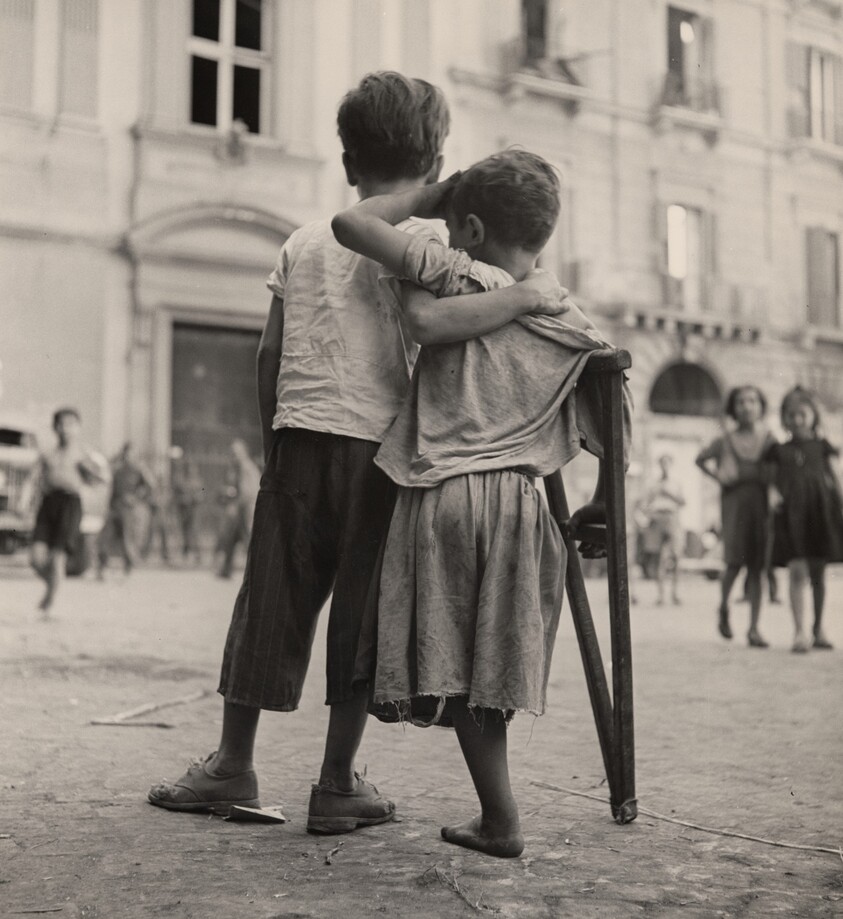 Two Boys, Naples, Italy