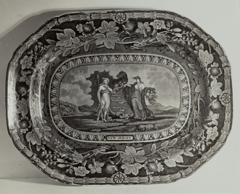 Plate - "New Jersey Arms"