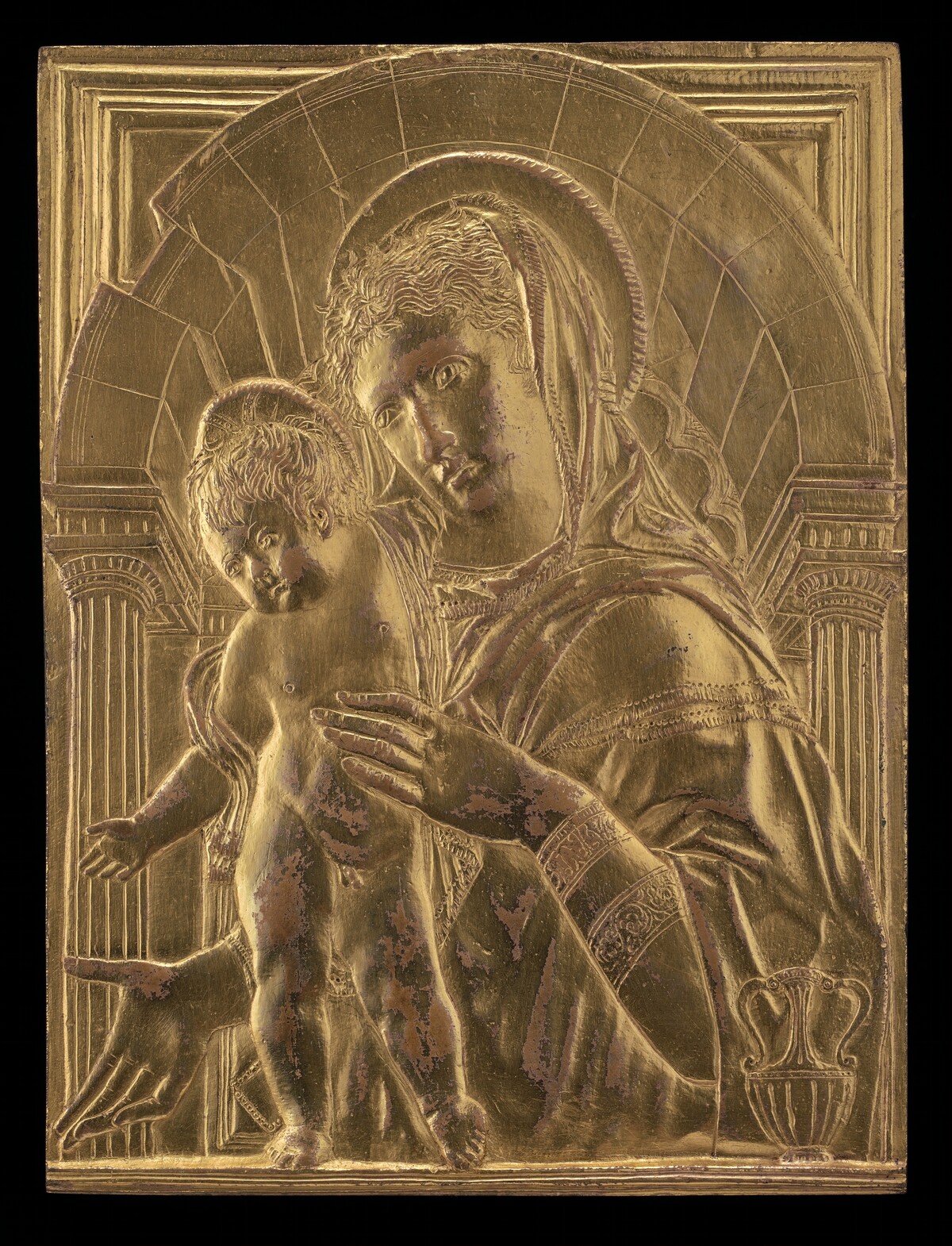 Madonna and Child within an Arch