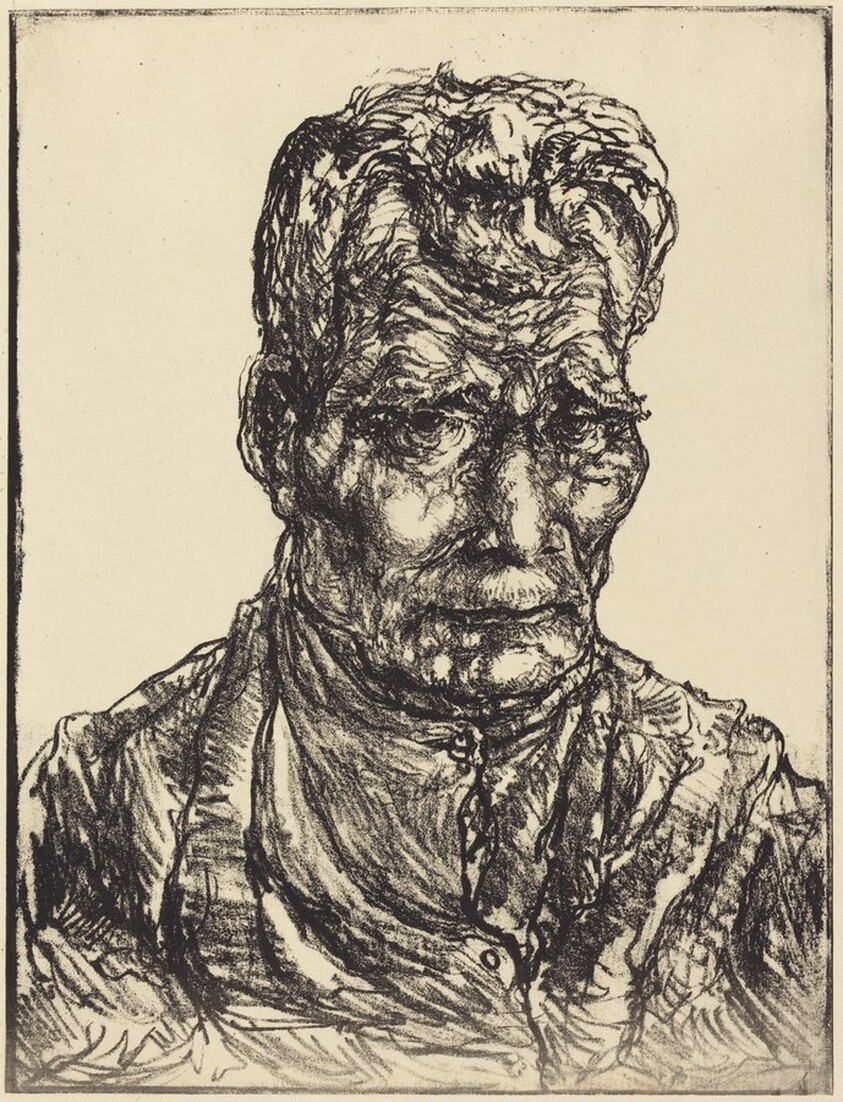 The Old Basket Weaver of Camp de Mar (?)