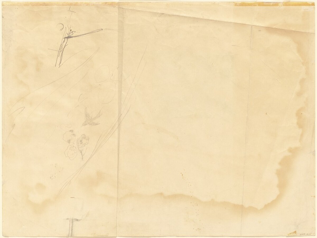 Study for "Wind from the Sea" (verso)