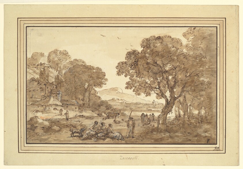 Landscape with Shepherds