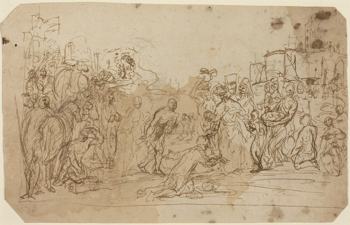 The Adoration of the Magi [recto]