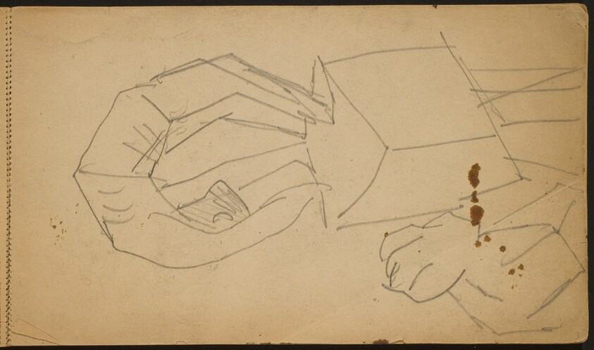 Akrobat in der Brücke und weitere Figur (Backbend with Onlooker) [p. 3]