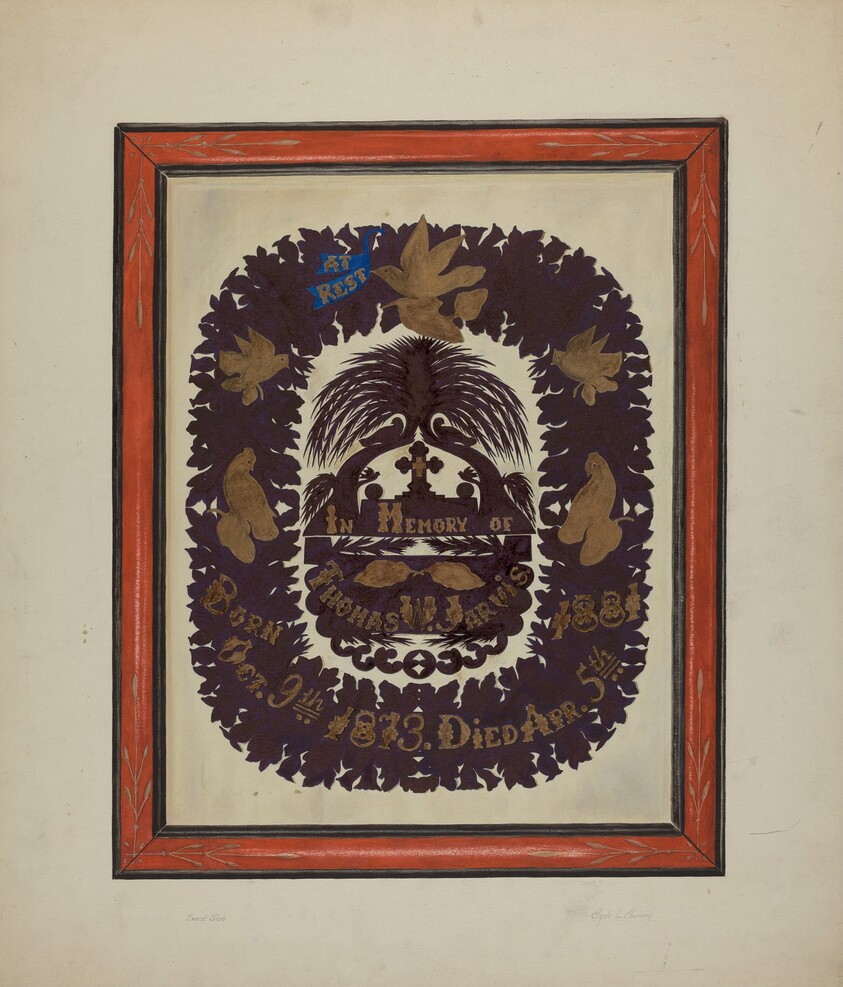 Framed Paper Cutting