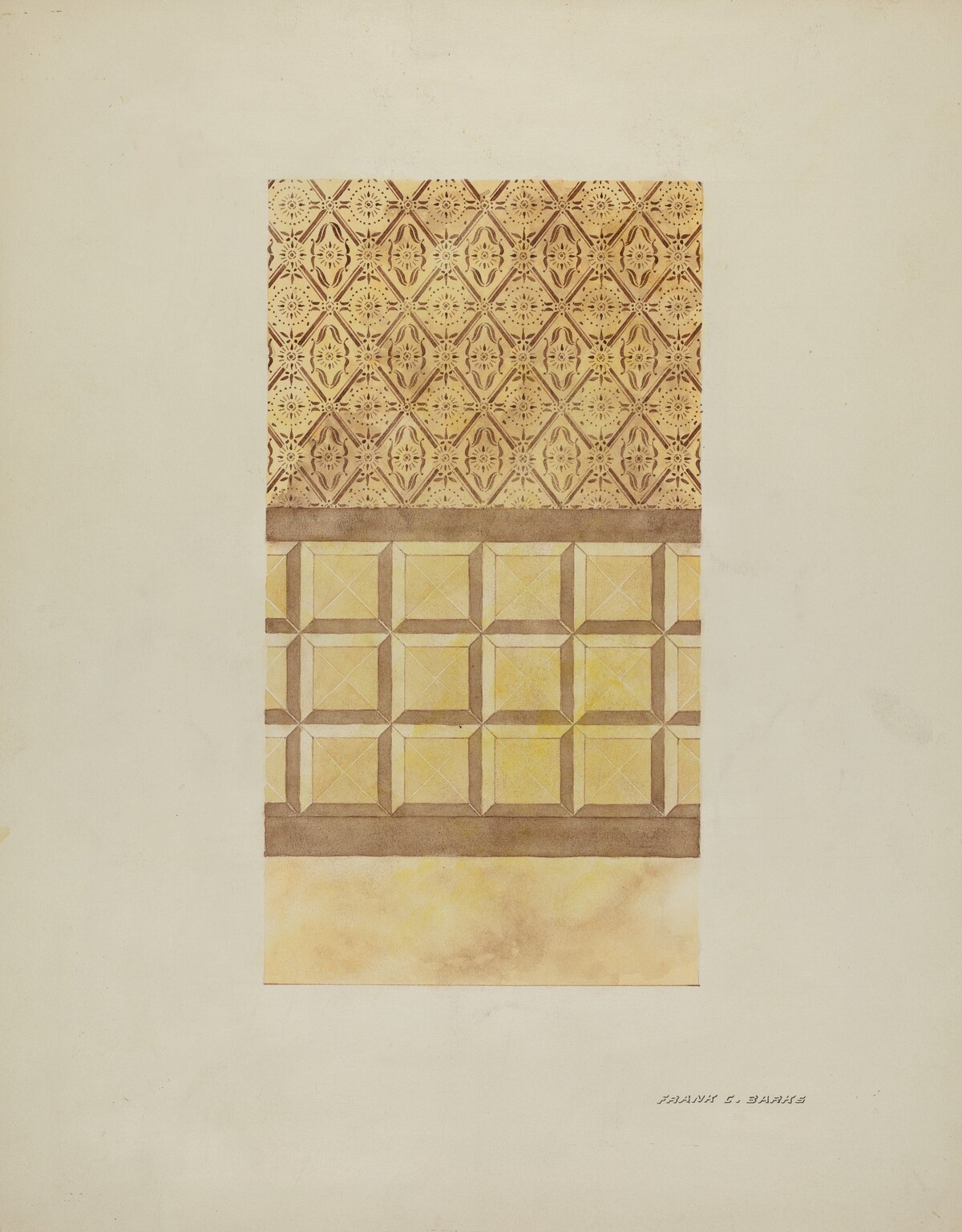 Wall Decoration, on Adobe Ranch House