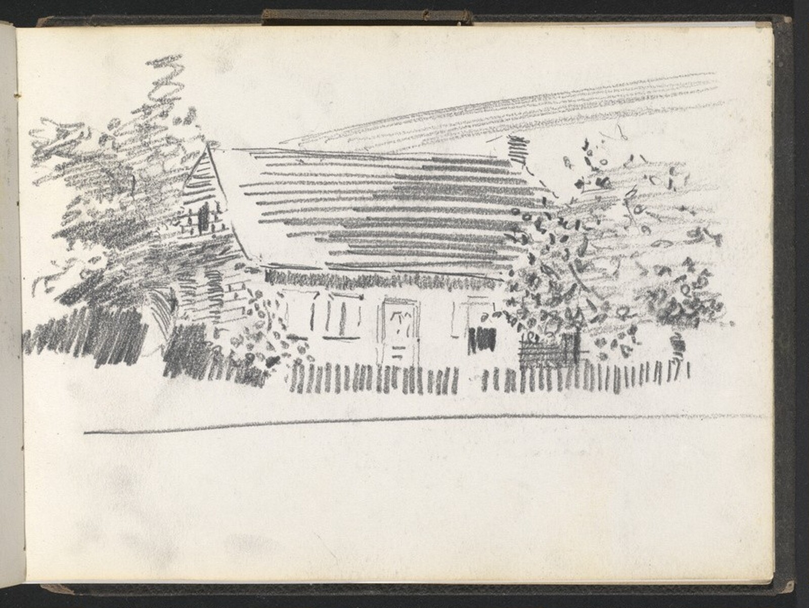 House in Woods, John Marin, 1890/1891