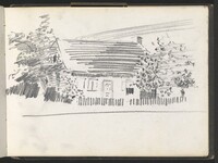House in Woods, John Marin, 1890/1891
