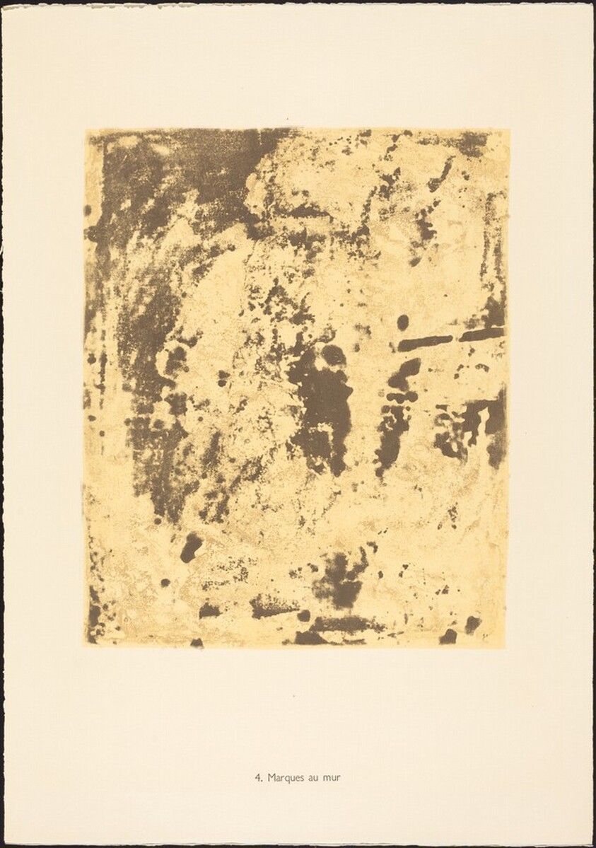 Marques au mur