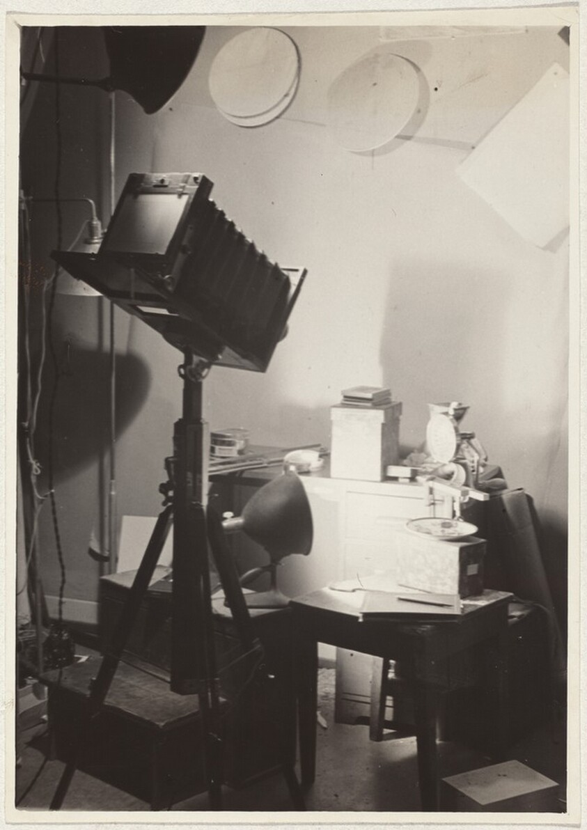 Hermann Segesser's studio