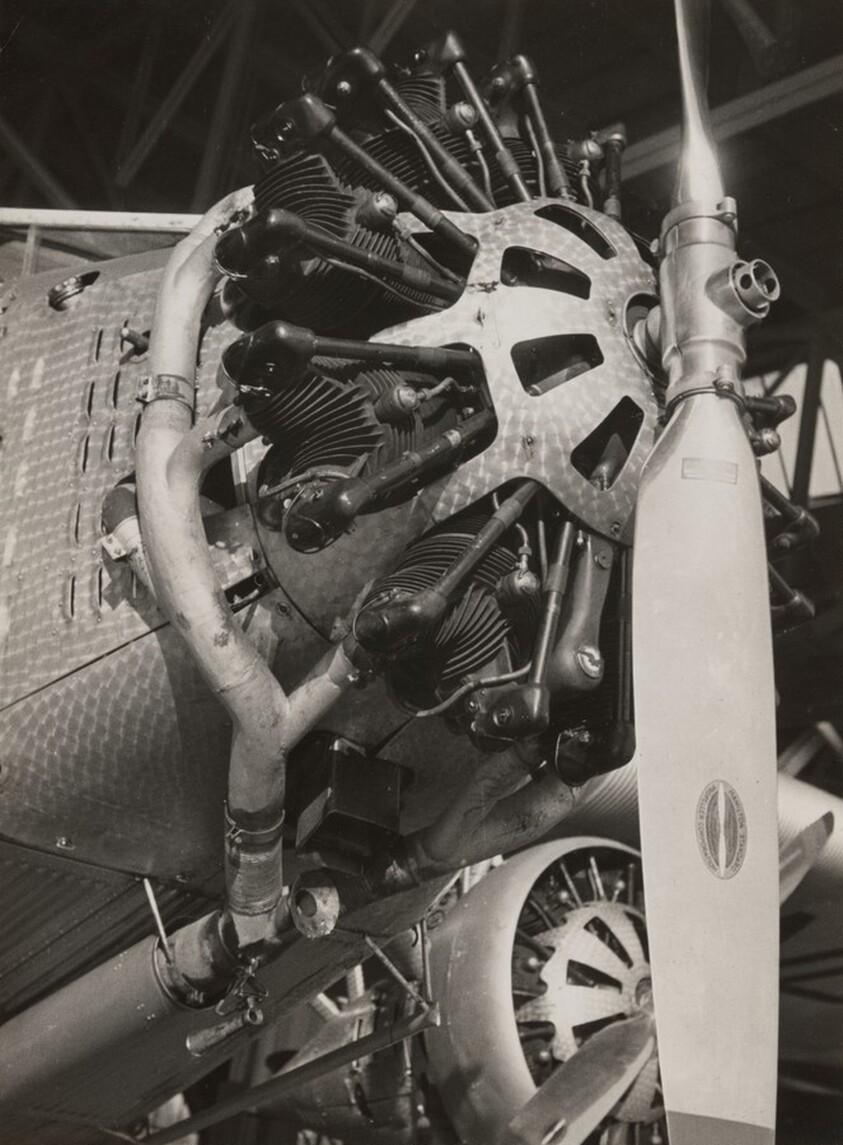 Aeroplane Engine, Flugzeugmotor, Ford Fabrik, Detroit (Airplane Engine, Aircraft Engine, Ford Factory, Detroit)