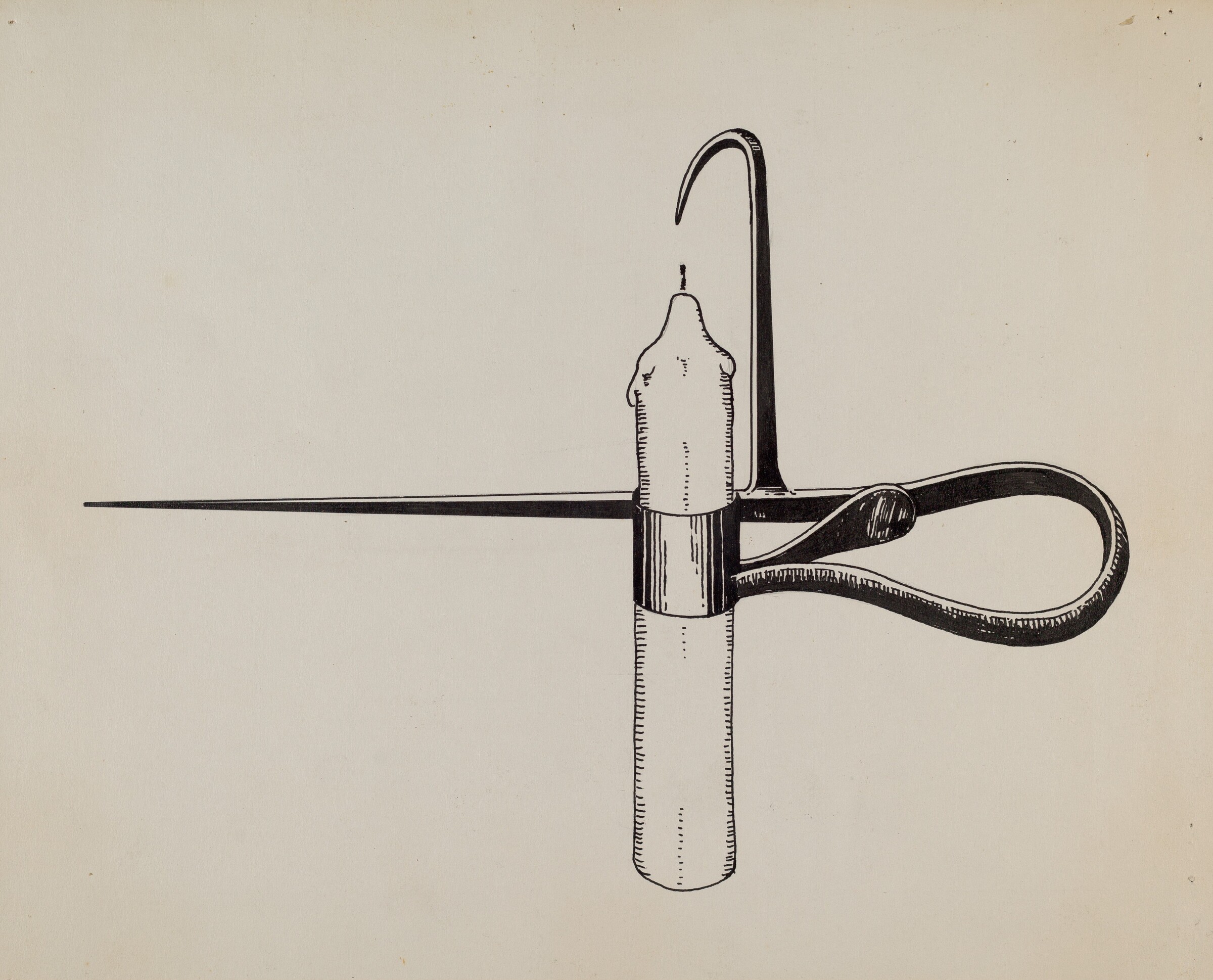 Miner's Candlestick, Florence Huston, c. 1936