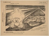 Ibsen with Lighthouse (Ibsen mit Leuchtturm), Edvard Munch, 1897