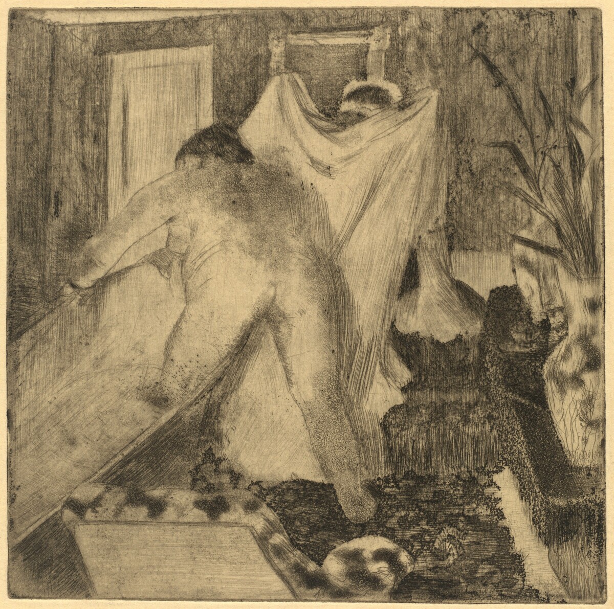 Leaving the Bath (La sortie du bain)
