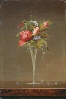 Still Life with Wine Glass, Martin Johnson Heade, 1860