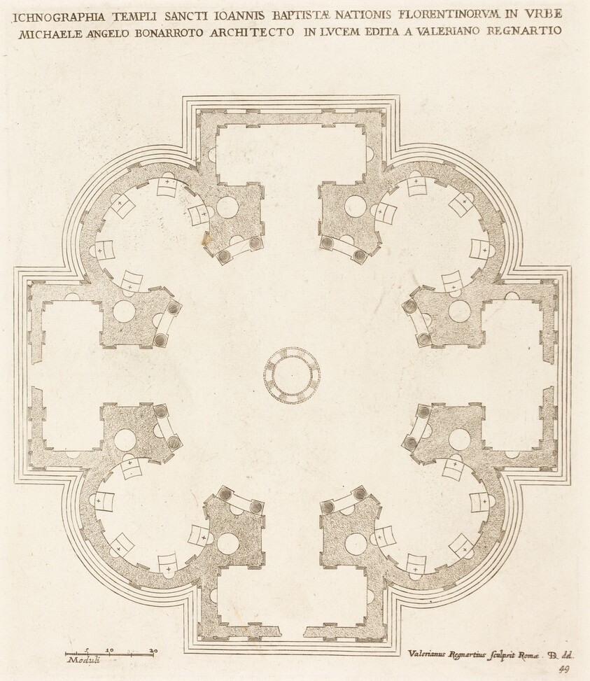 Ground Plan of the Church of Saint John the Baptist
