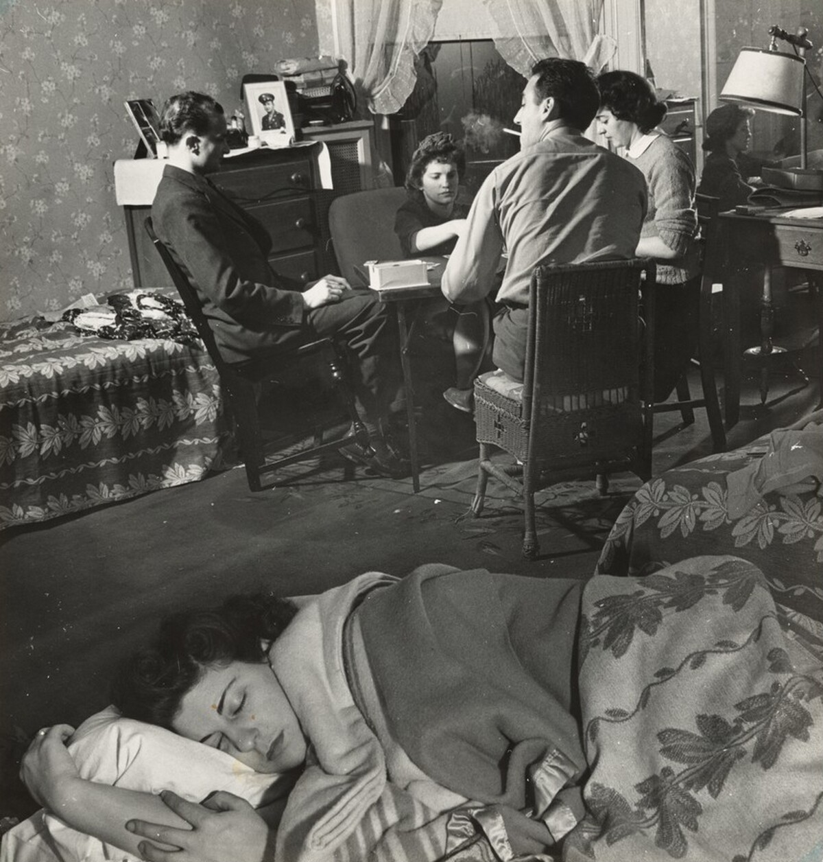 Washington, D.C., A Bridge Game Does Not Disturb This Sleeper