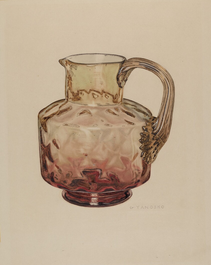 Pitcher (Amberina)