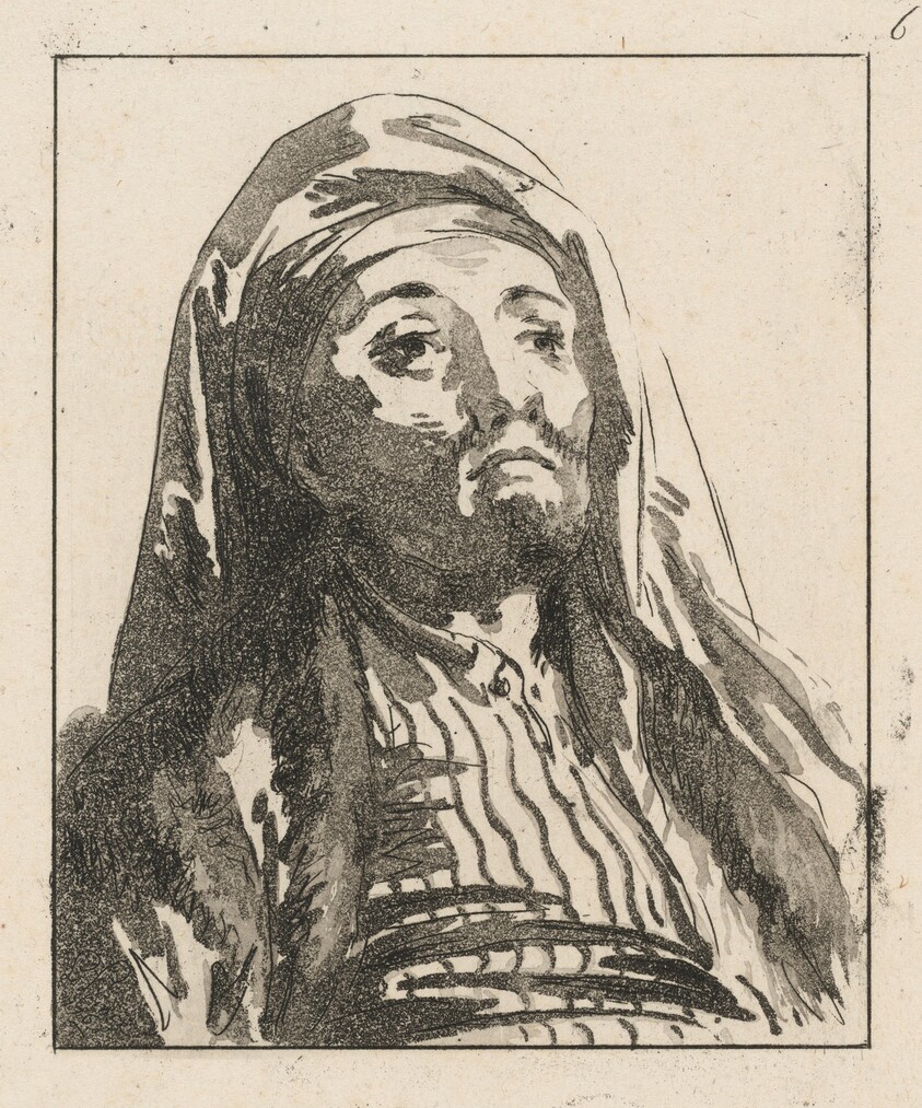 Head of a Man, Slightly Turned