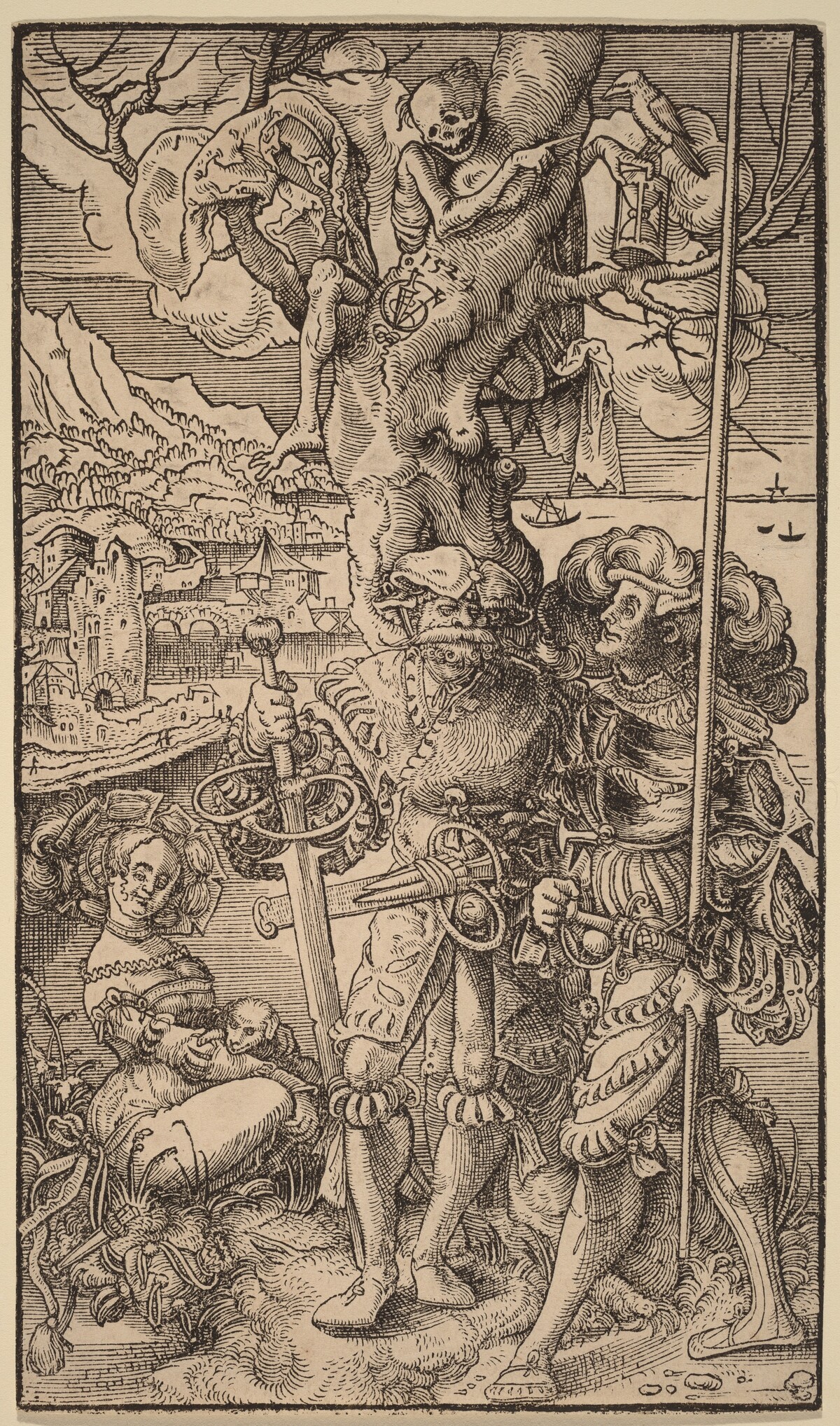 Two Mercenaries and a Woman