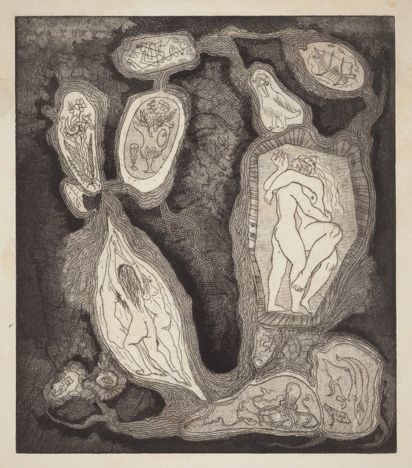 Cells, Bror Utter, c. 1945
