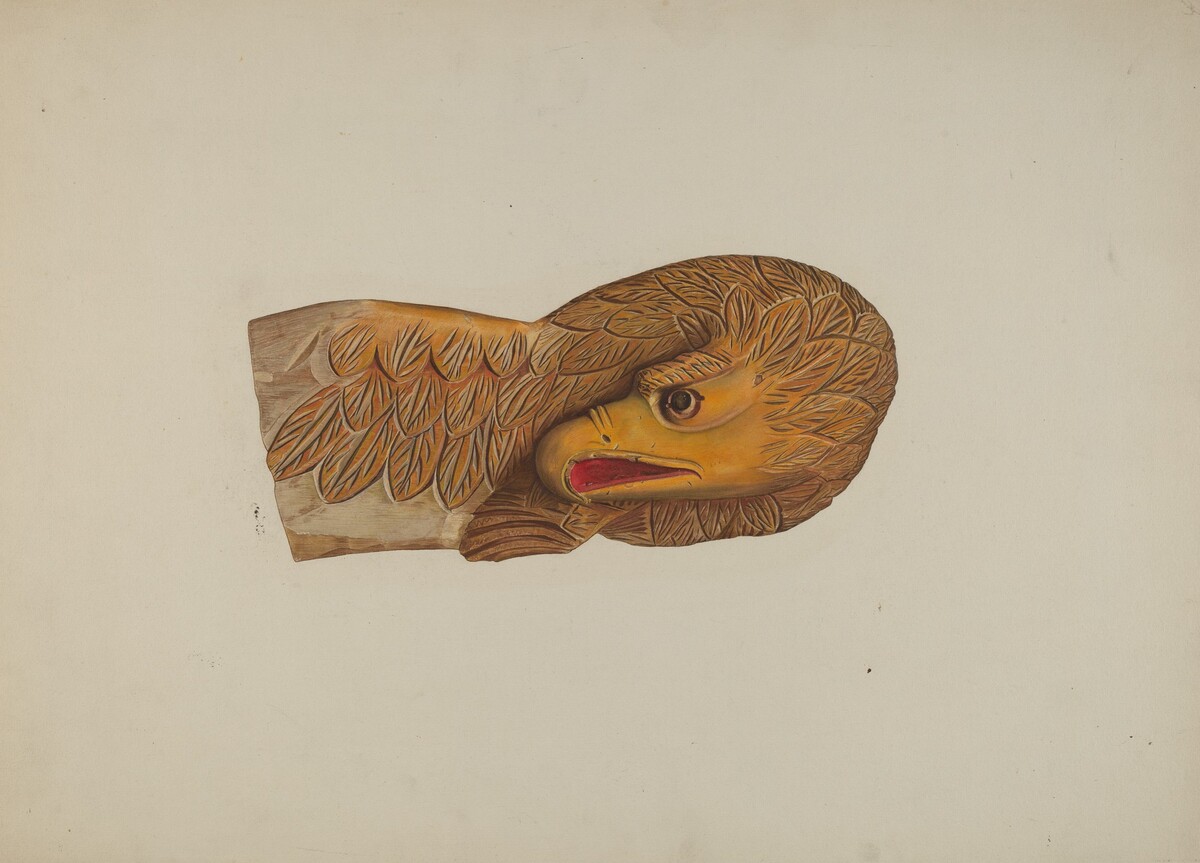 Eagle Woodcarving