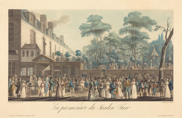 La promenade au Jardin Turc