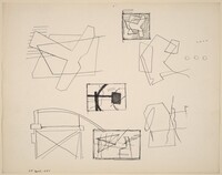 Seven Composition Studies, Ralston Crawford, 1945