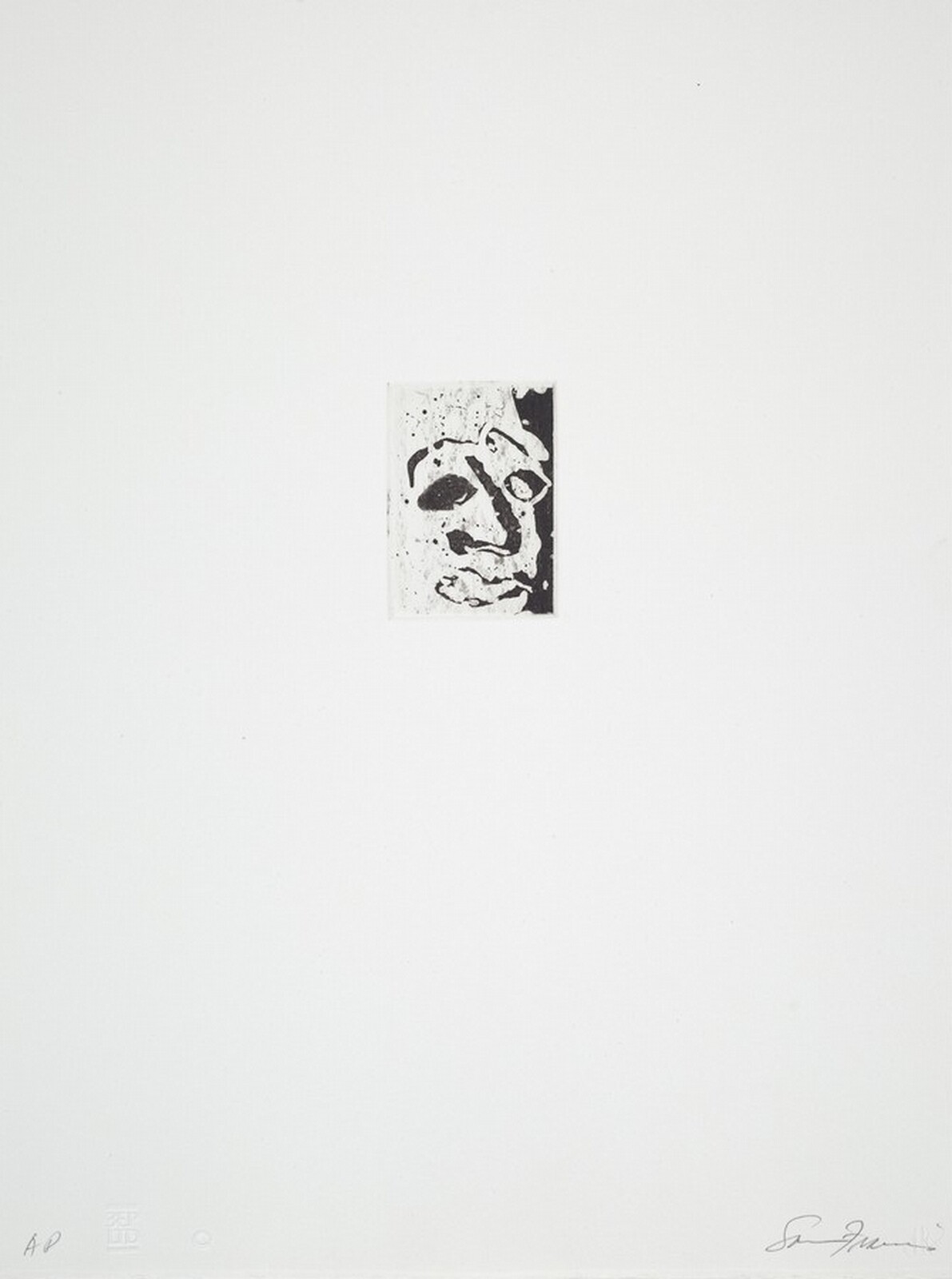 Self-Portrait, Sam Francis, 1982