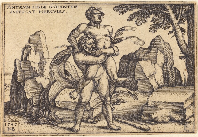 Hercules Killing Antaeus