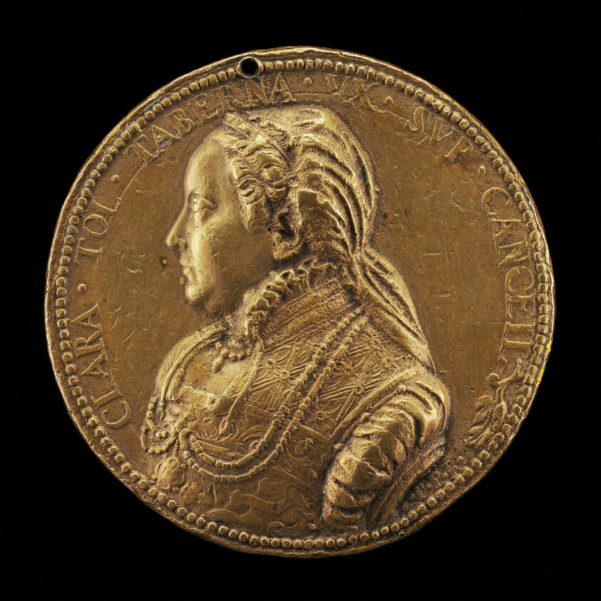 Chiara Tolentino Taverna, Wife of Francesco Taverna [obverse]