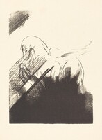 Cheval aile (Winged Horse), Odilon Redon, 1894