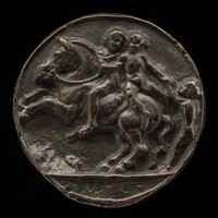 Nymph Carried Off by a Horseman, Master M.C.