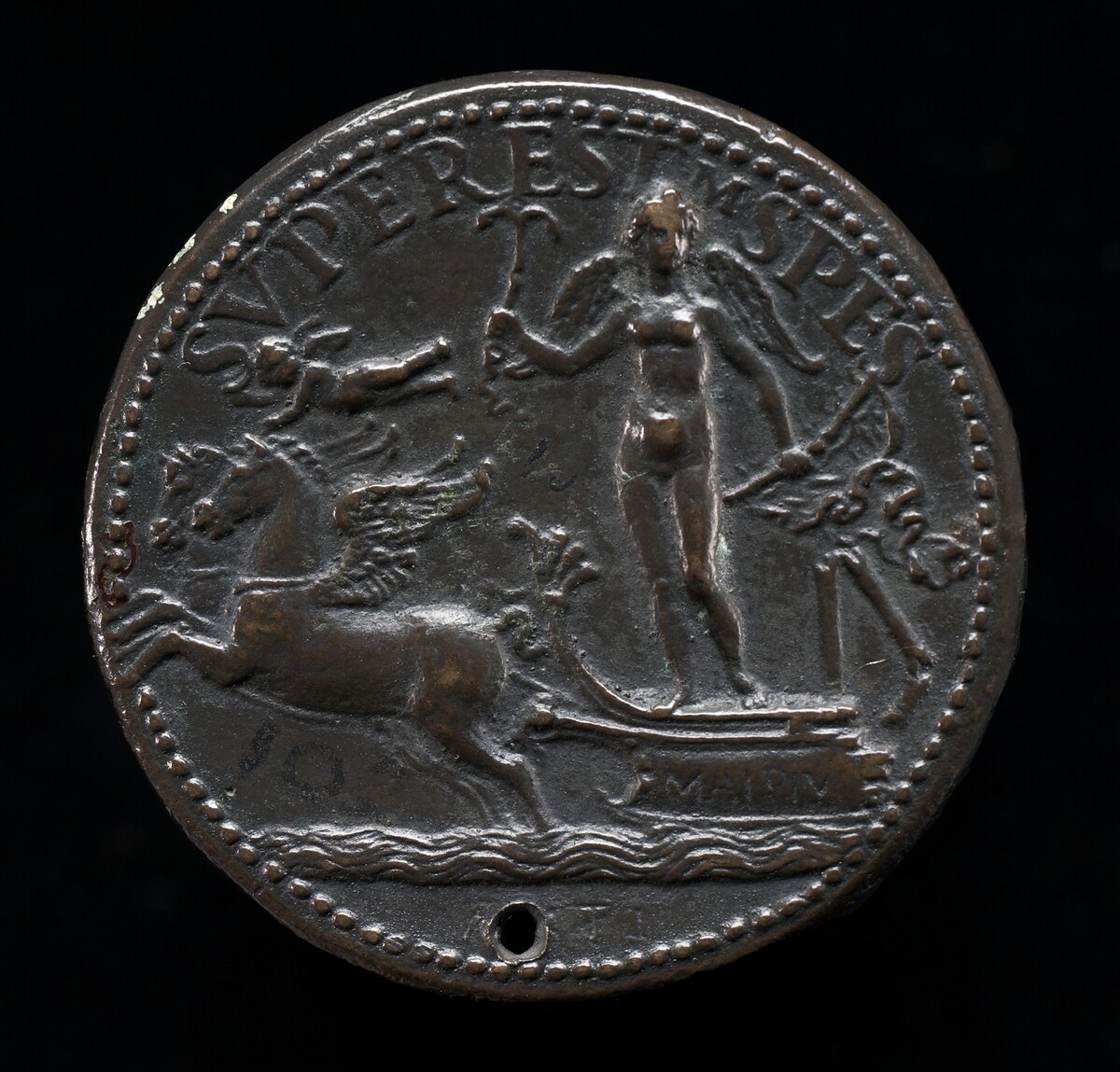 Hope on the Prow of a Broken-Masted Vessel [reverse]