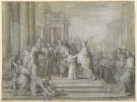 The Presentation of the Virgin in the Temple, Antonio Cavallucci, 1790/1795