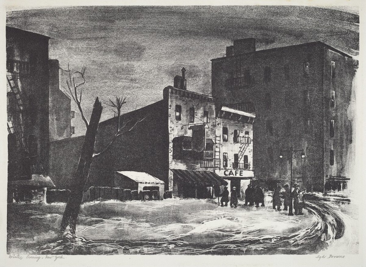 Winter Evening - New York